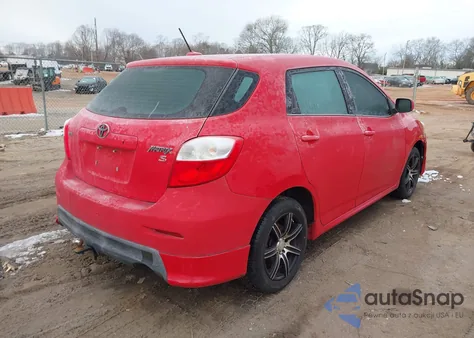 2010 Toyota Matrix из США, поврежденный, VIN 2T1KU4EE5AC519495